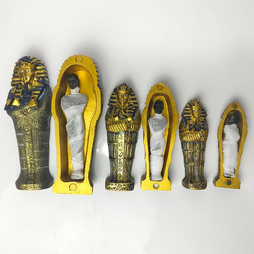 Egyptian mummy coffin ornament - egyptian,