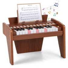 Key wooden piano keyboard - 25,