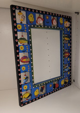 Unusual vintage mirror with