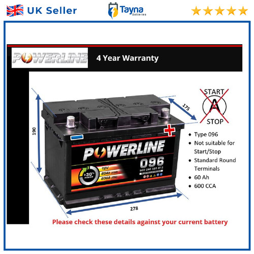 Battery fits ferrari - fits, 812