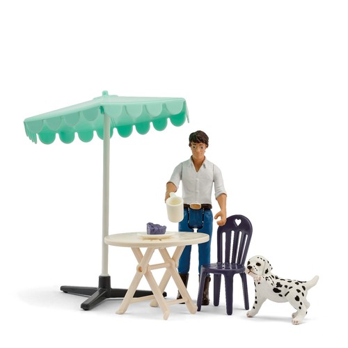 Schleich 81538 coffee chat - schleich,