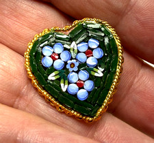 Vintage Micro Mosaic Green