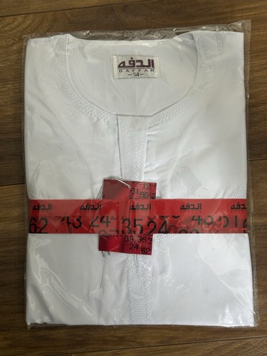 Daffah thobe size - size,