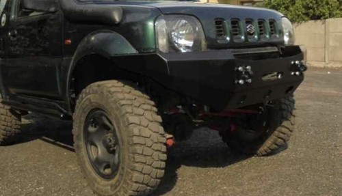 Front steel bumper off - ,