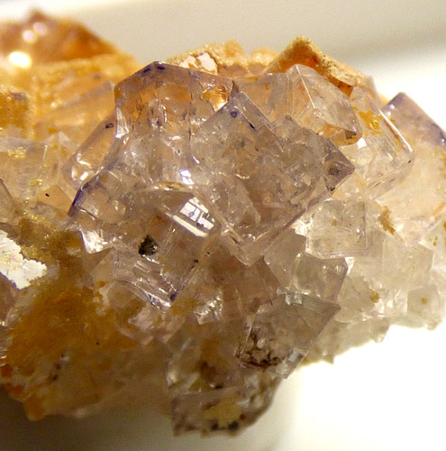 Purple fluorite smithsonite - purple,