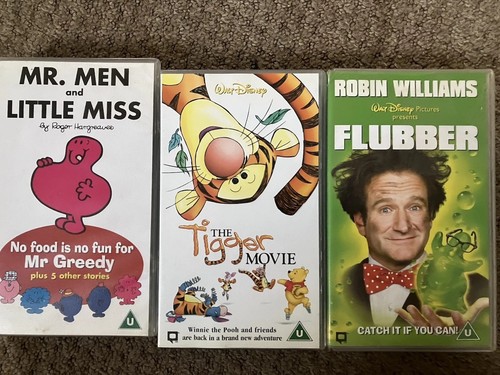 Vhs videos disney tigger - videos,