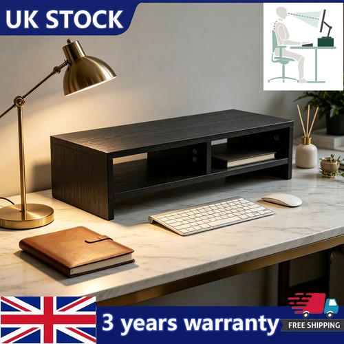 Tier wood monitor - 2-tier,