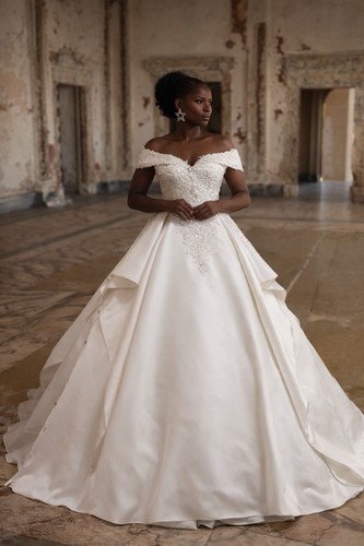 Luxury off shoulder - off, ball