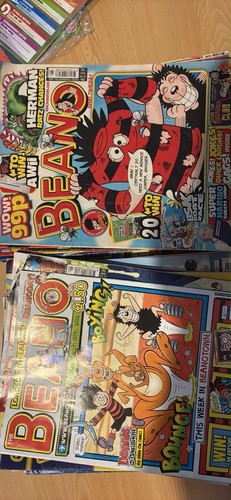 Job lot beano magazines - job,