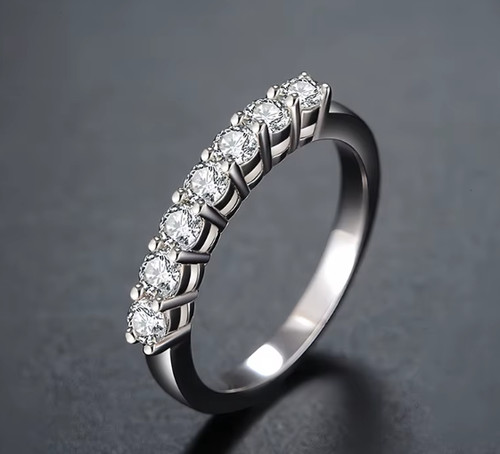Ladies eternity ring - , cz