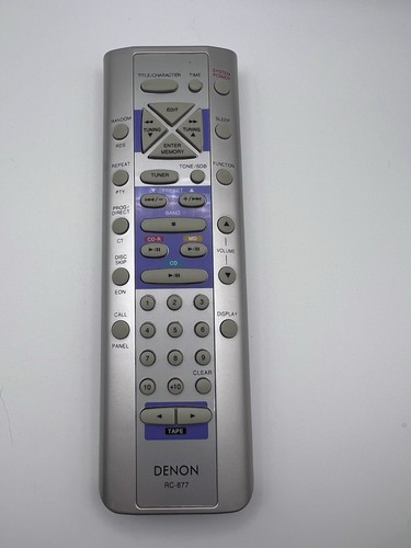 Denon 877 remote - remote, control