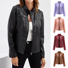 Women's Biker Jacket Slim