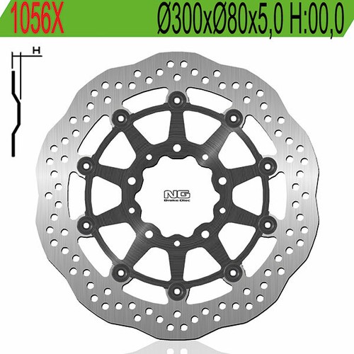 Front brake disc 1056x wave - front,