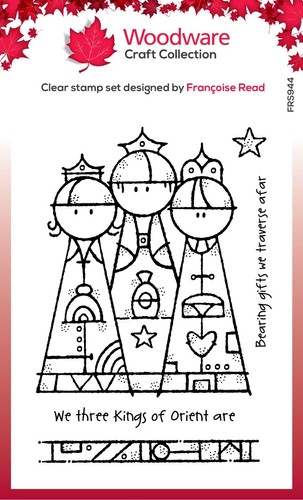 Woodware clear stamps - clear,