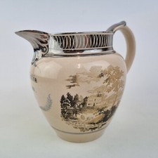 Antique 19thC Silver Lustre