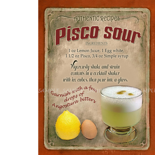 Pisco sour cocktail recipe - ,