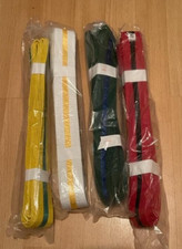 Karate belts coloured with - karate,