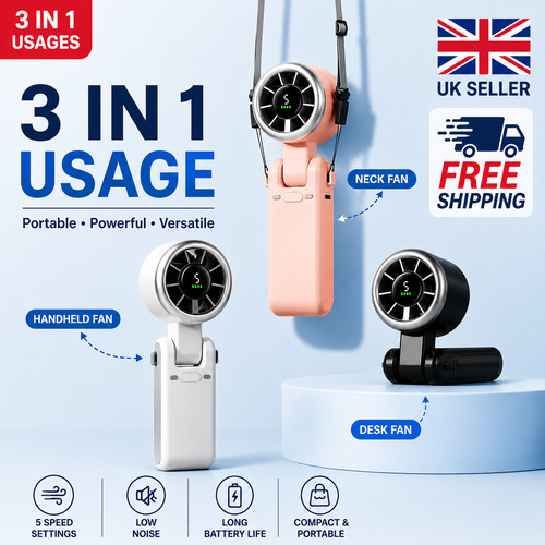 Turbo ice cooling - portable, fan