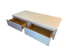 3ft Single Bed Base In Light