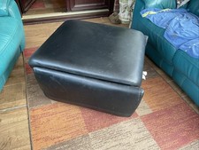 Habitat Large Leather Black