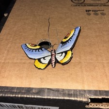 ceramic butterfly wall plaque