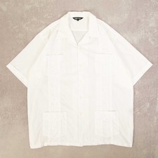 Vintage Cuban Guayabera Shirt
