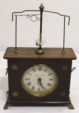 Jerome & Co Horolovar Flying Pendulum Mantle Clock, Requires Repair