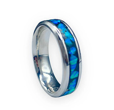Solid 925 Sterling Silver Blue