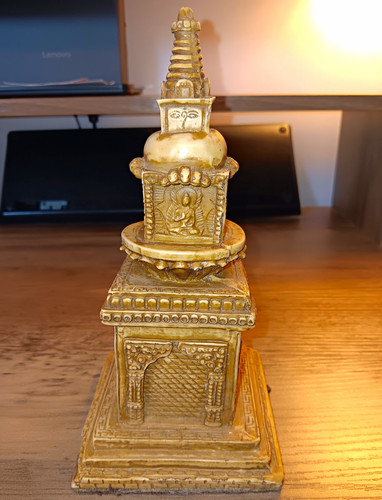 Tibetan buddhist stupa - stupa, statue