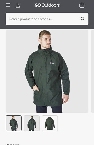 Berghaus men long - men's, ia