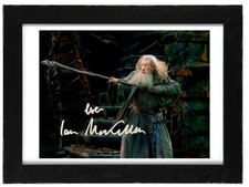 Ian mckellen signed autograph - mckellen,