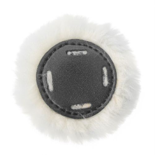 Grackle bridle pad - grackle, fleece