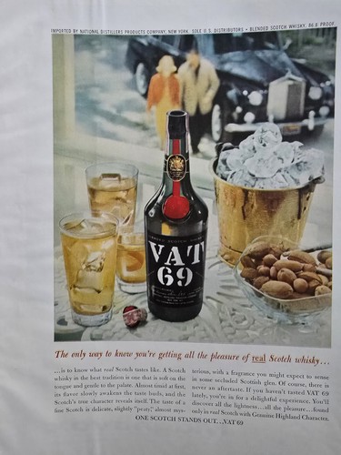 1961 vat scotch whiskey - 1961,