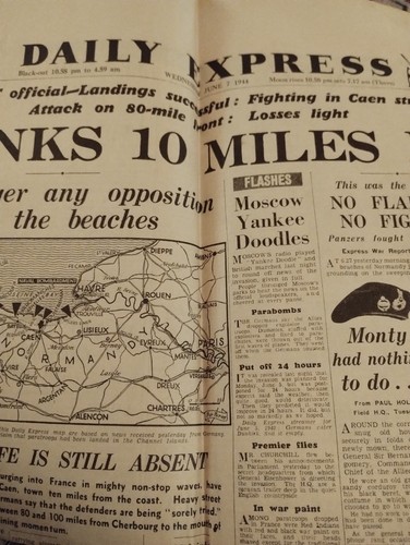 Daily express reproduction - daily,