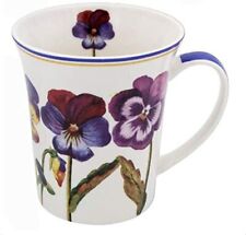 Pansy Flower Mug Fine China