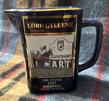 Martell Water Jug 1997 Grand National Winner Lord Gyllene Limited Edition