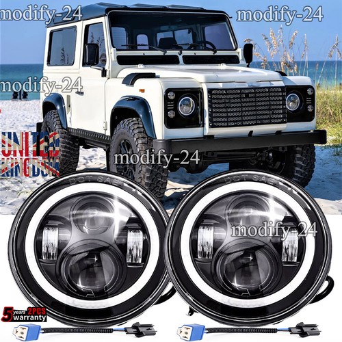 Pair led upgrade headlights - 7",