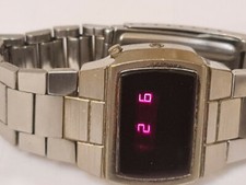 Rare vintage LED watch Collins 