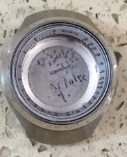 Seiko  Chronograph 6139-7100 HELMET PART CASE & Back Case  Used Original
