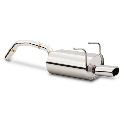 Stainless steel exhaust rear - stainless,