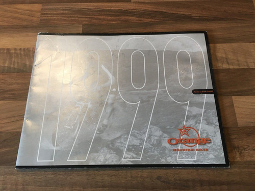 Rare orange vintage mountain - rare,