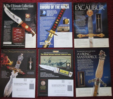 Lot of 6 Diff FRANKLIN MINT