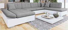 corner sofa with sleeping function, U-shaped