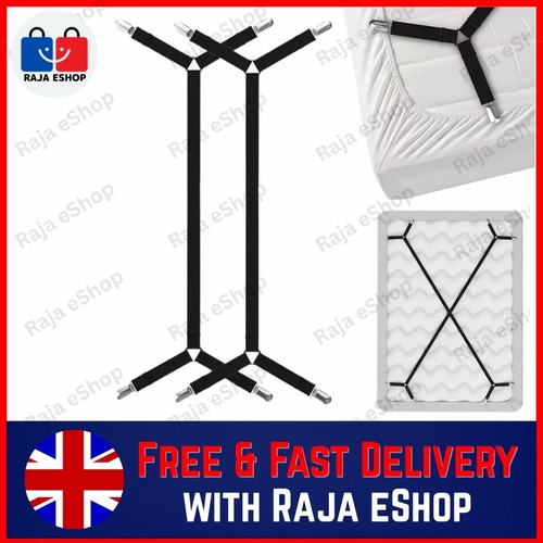 Adjustable bed sheet straps - adjustable,