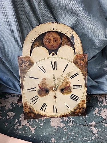 Antique day longcase - antique,