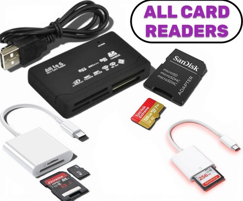Memory card reader - all, one