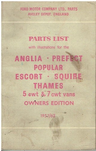 Ford 100e prefect anglia - ford,