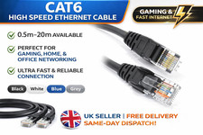 CAT6 Ethernet Cable RJ45 LAN