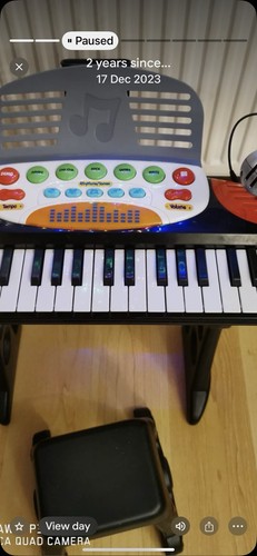 Children toy piano keyboard - children's,