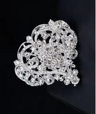 2" VINTAGE LOOK SILVER TONE